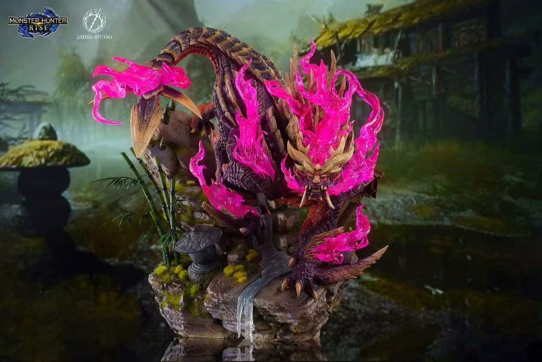 Estatuilla Monster Hunter | Magnamalo | Ashes Studio | Tienda Anime | Tico Ofertas