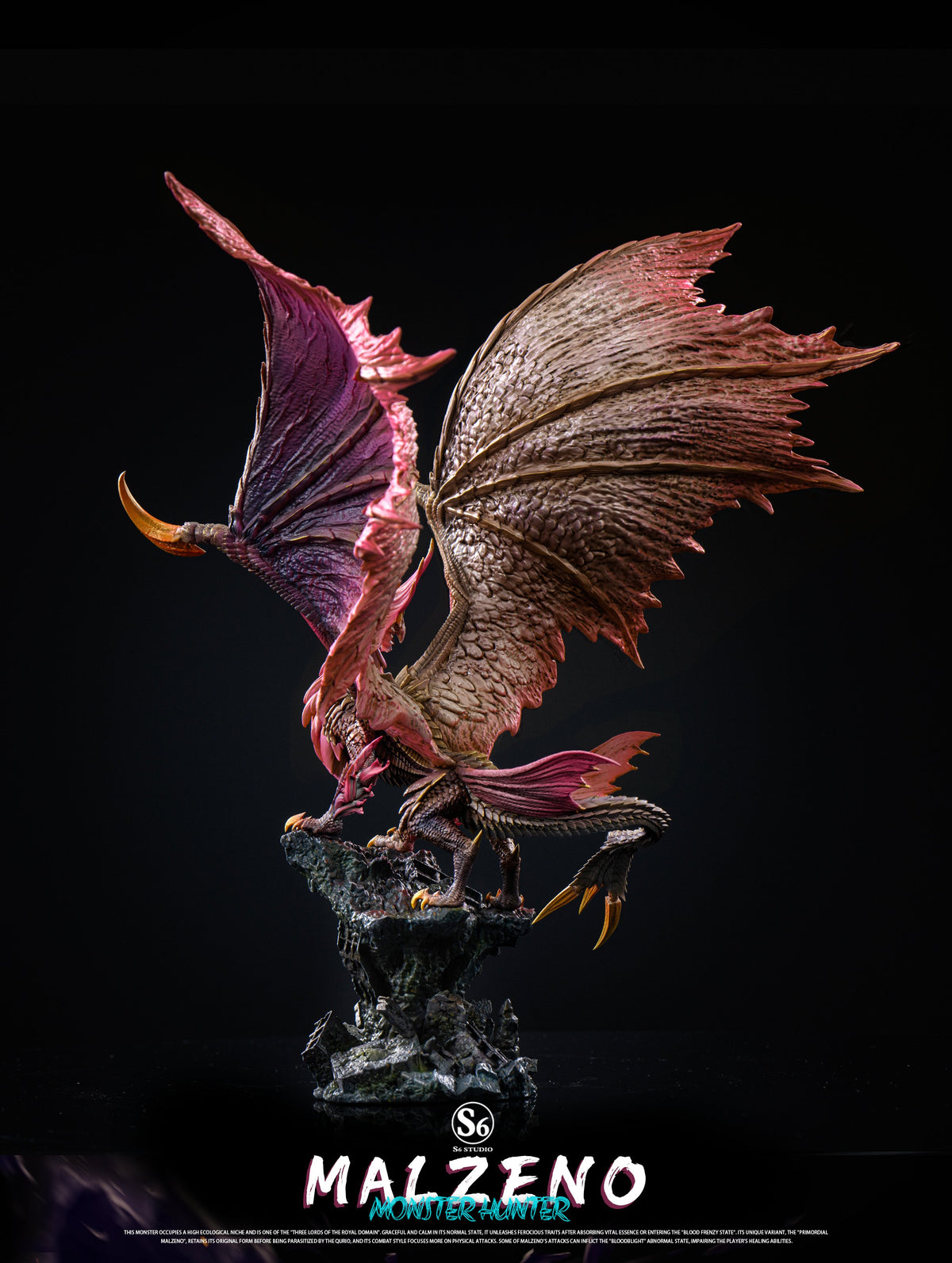 Estatuilla Monster Hunter | Malzeno | S6 Studio | Tienda Anime | Tico Ofertas S6 Studio