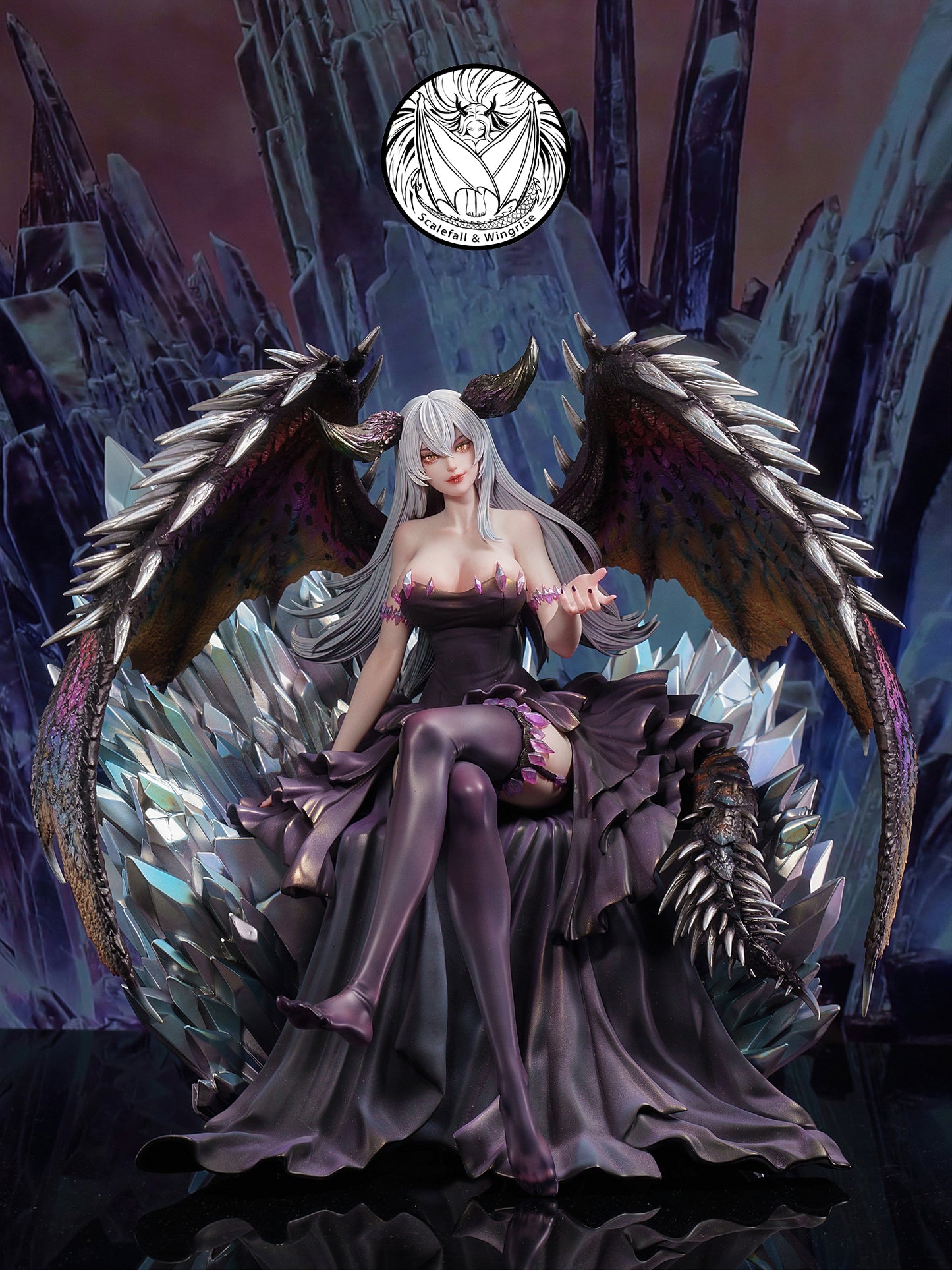 Estatuilla Monster Hunter | Ruiner Nergigante (Gijinka) | Scalefall & Wingrise Studio | Tienda Anime | Tico Ofertas Scalefall & Wingrise Studio