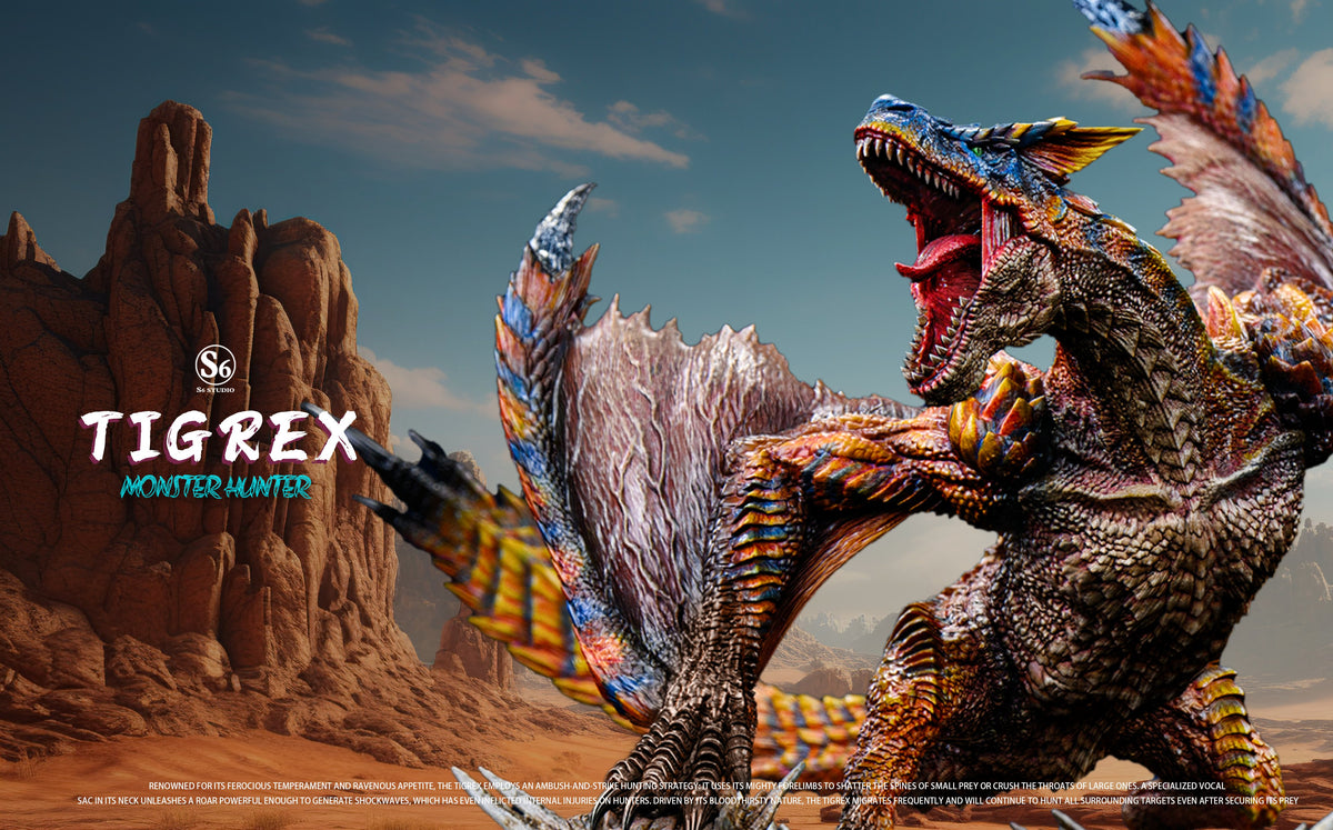 Estatuilla Monster Hunter | Tigrex | Tienda Anime | Tico Ofertas S6 Studio