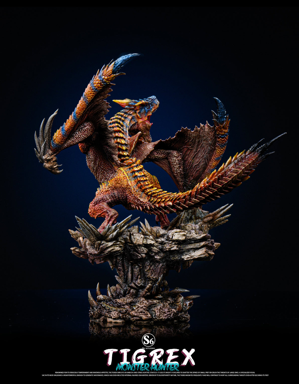 Estatuilla Monster Hunter | Tigrex | Tienda Anime | Tico Ofertas S6 Studio
