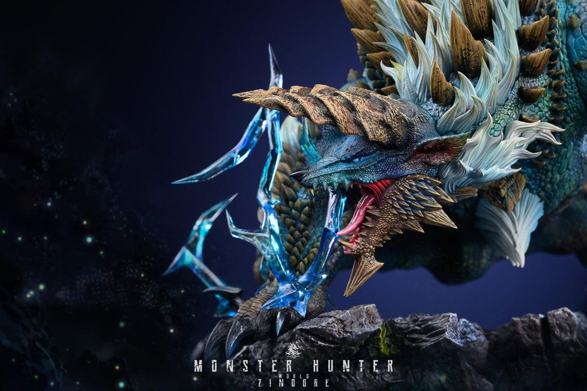Estatuilla Monster Hunter | Zinogre & Stygian Zinogre | Tienda Anime | Tico Ofertas Dragon Realm Studio