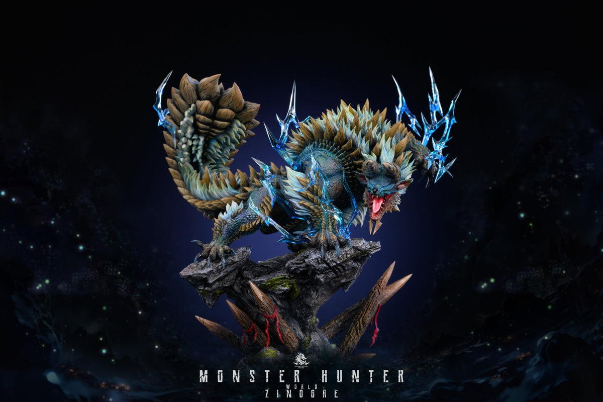 Estatuilla Monster Hunter | Zinogre & Stygian Zinogre | Tienda Anime | Tico Ofertas Dragon Realm Studio