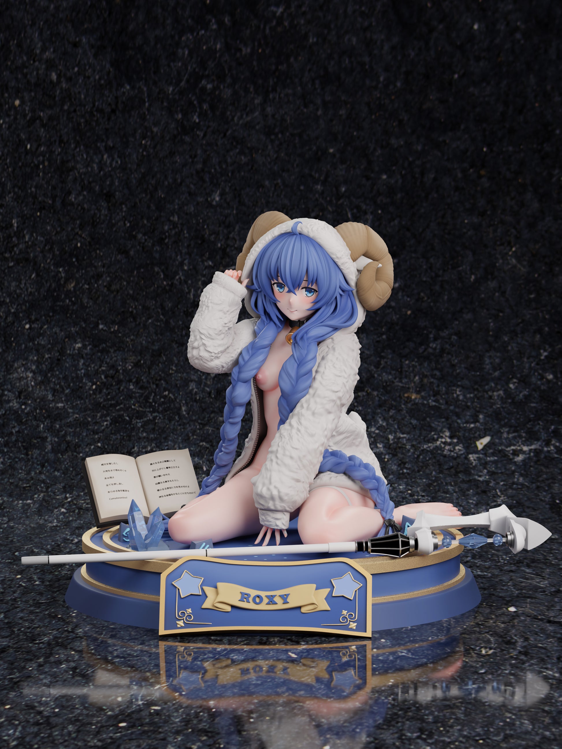 Estatuilla Mushoku Tensei | Roxy Migurdia | CROWN Studio | Tienda Anime Costa Rica | Tico Ofertas CROWN Studio (new)