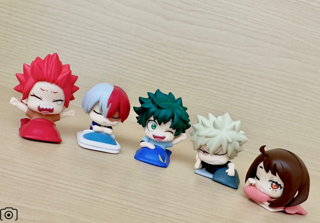 Estatuilla My Hero Academia | Set de 5 Mini Figuras - Gachapon Onemutan | tienda anime| Tico Ofertas