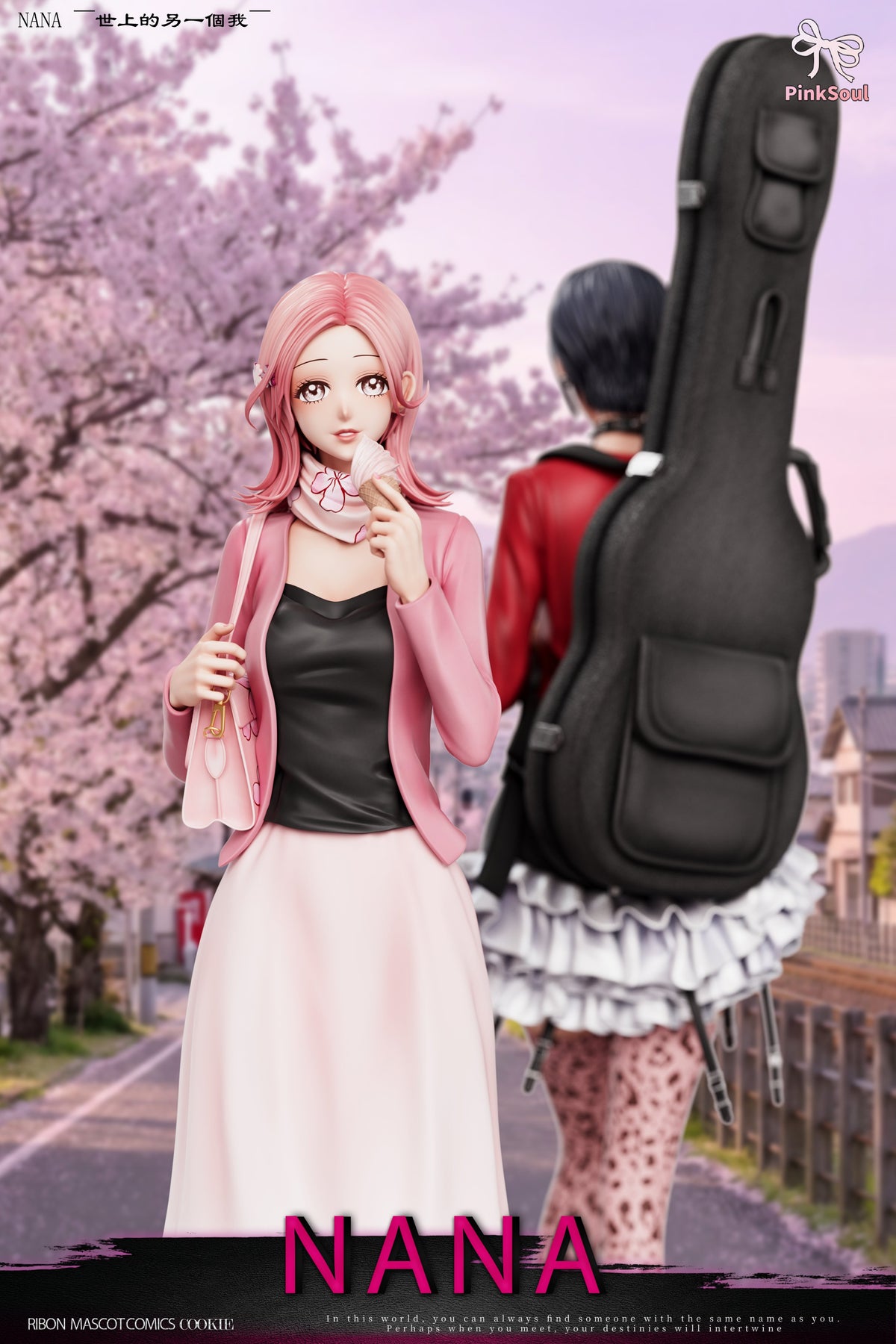Estatuilla NANA | Osaki Nana x Komatsu Nana | Pinksoul Studio | Tienda Anime Costa Rica | Tico Ofertas Pinksoul Studio