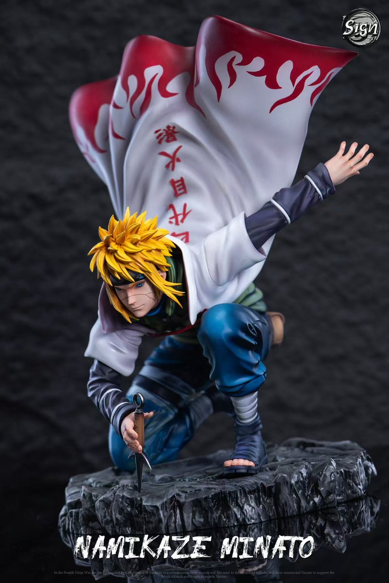 Estatuilla Naruto | Minato Namikaze | Sign Studio | tienda anime online | Tico Ofertas Sign Studio