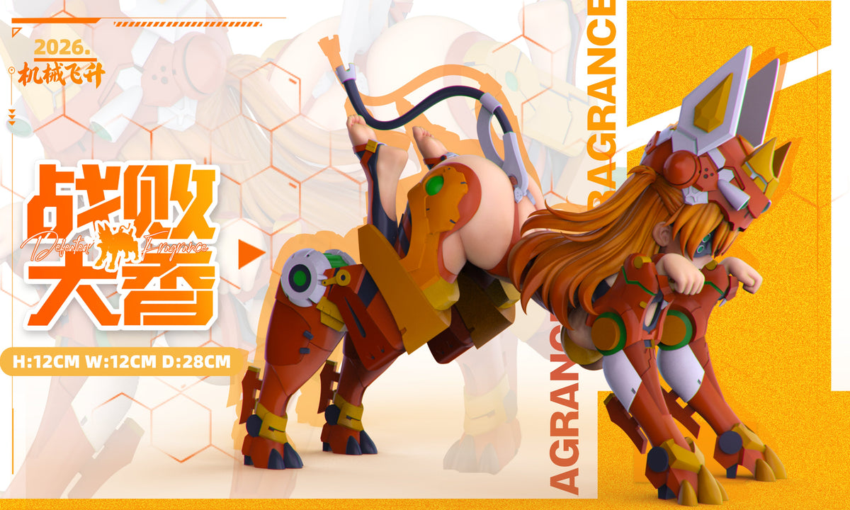 Estatuilla Neon Genesis Evangelion | Asuka Langley Sohryu | Ji Xie Fei Sheng Studio | Tienda Anime Costa Rica | Tico Ofertas Ji Xie Fei Sheng Studio