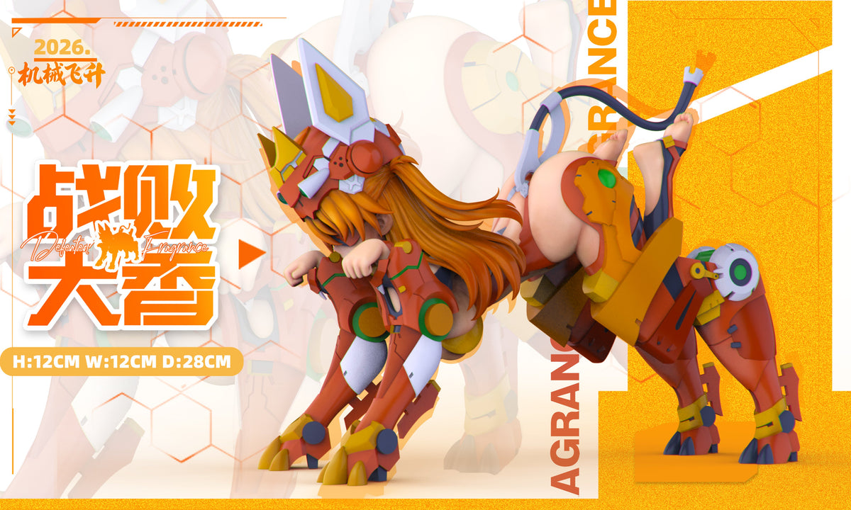 Estatuilla Neon Genesis Evangelion | Asuka Langley Sohryu | Ji Xie Fei Sheng Studio | Tienda Anime Costa Rica | Tico Ofertas Ji Xie Fei Sheng Studio