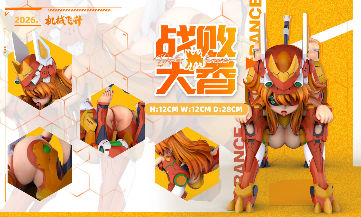 Estatuilla Neon Genesis Evangelion | Asuka Langley Sohryu | Ji Xie Fei Sheng Studio | Tienda Anime Costa Rica | Tico Ofertas Ji Xie Fei Sheng Studio