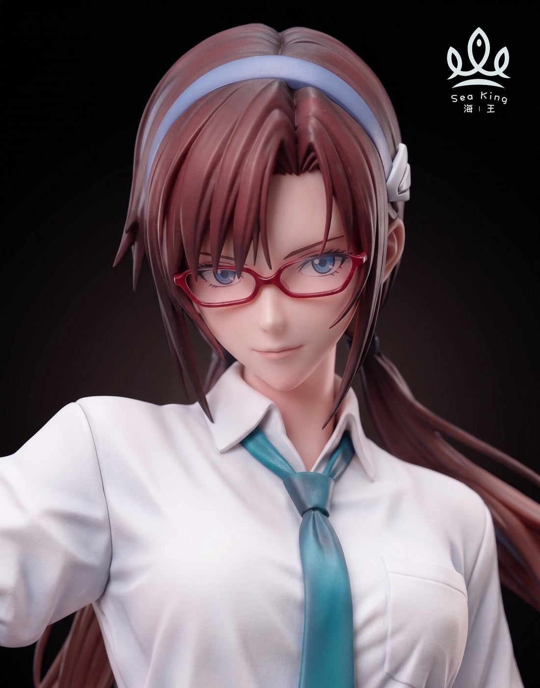 Estatuilla Neon Genesis Evangelion | Mari Makinami Illustrious | Sea King Studio | Tienda Anime | Tico Ofertas