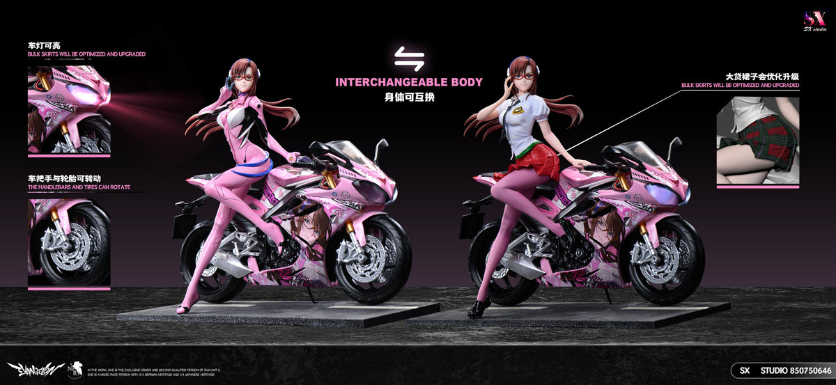 Estatuilla Neon Genesis Evangelion | Mari Makinami Illustrious | SX Studio | Tienda Anime | Tico Ofertas SX Studio