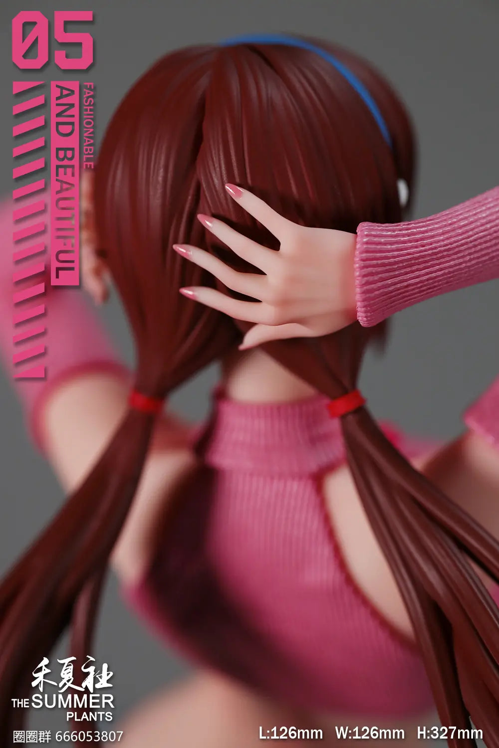 Estatuilla Neon Genesis Evangelion | Mari Makinami Illustrious | THE SUMMER PLANTS Studio | Summer Girlfriend Series | Tico Ofertas THE SUMMER PLANTS Studio