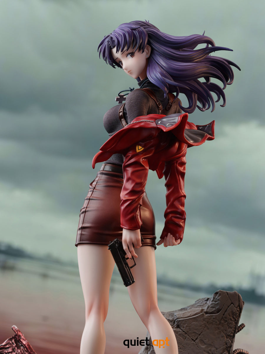 Estatuilla  Neon Genesis Evangelion | Misato Katsuragi | QuietArt Studio | Tienda Anime | Tico Ofertas