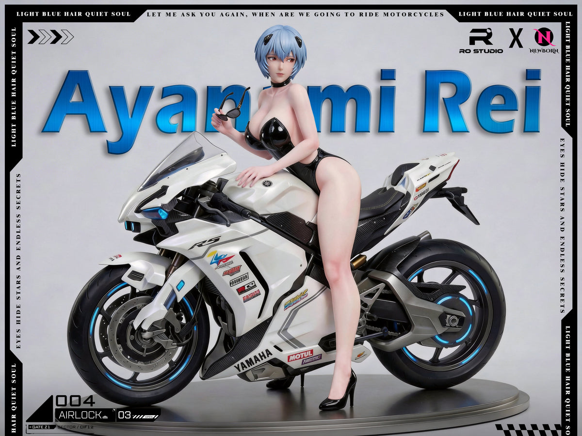 Estatuilla Neon Genesis Evangelion | Rei Ayanami | Tienda Anime | Tico Ofertas RO Studio x NewBorn Studio