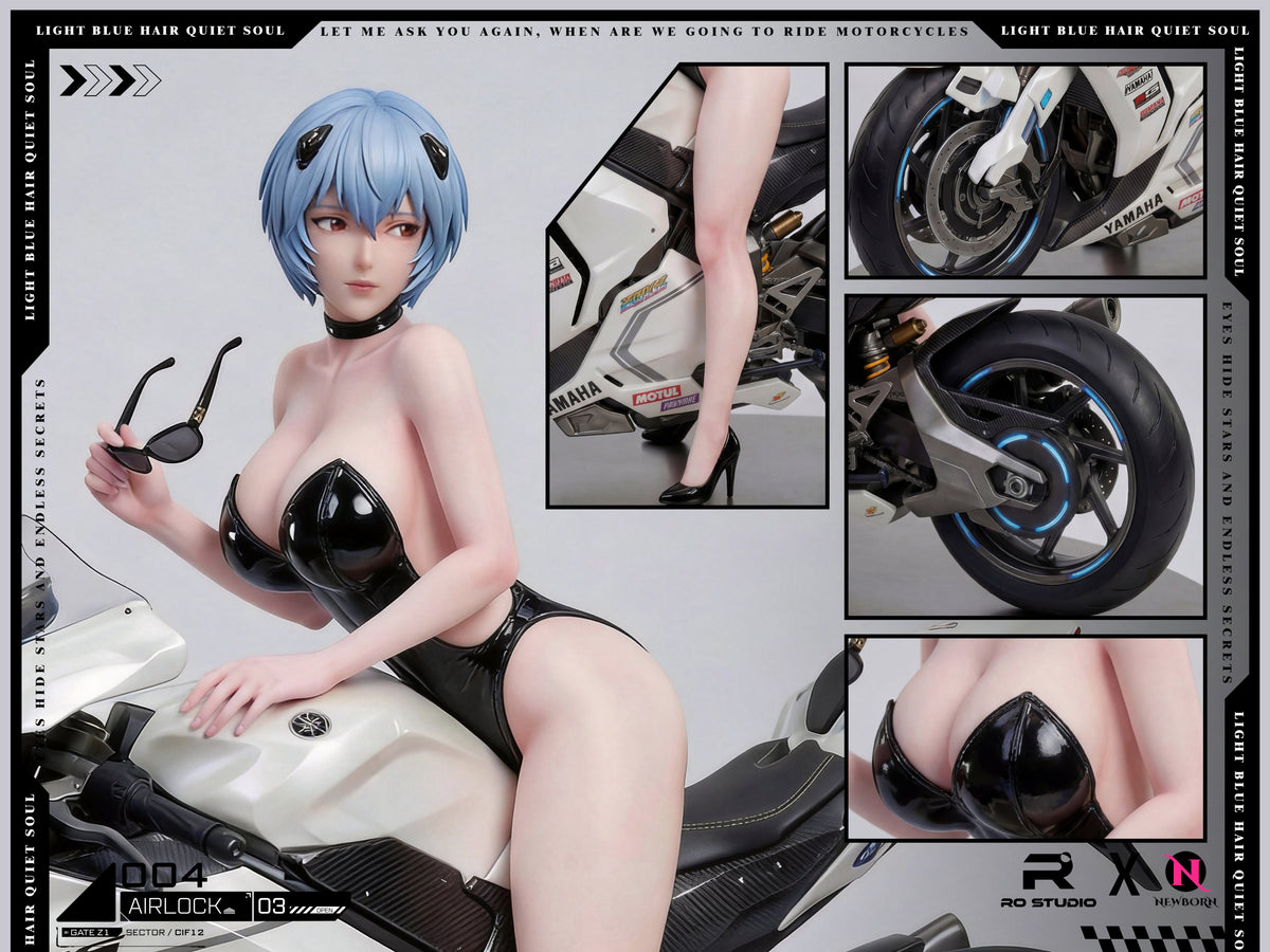 Estatuilla Neon Genesis Evangelion | Rei Ayanami | Tienda Anime | Tico Ofertas RO Studio x NewBorn Studio