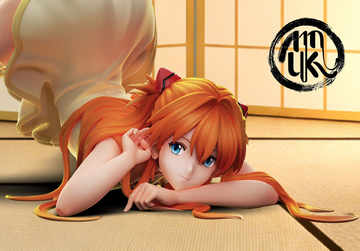 Estatuilla Neon Genesis Evangelion | Soryu Asuka Langley | MoKu Studio | Tienda Anime | Tico Ofertas YI Studio