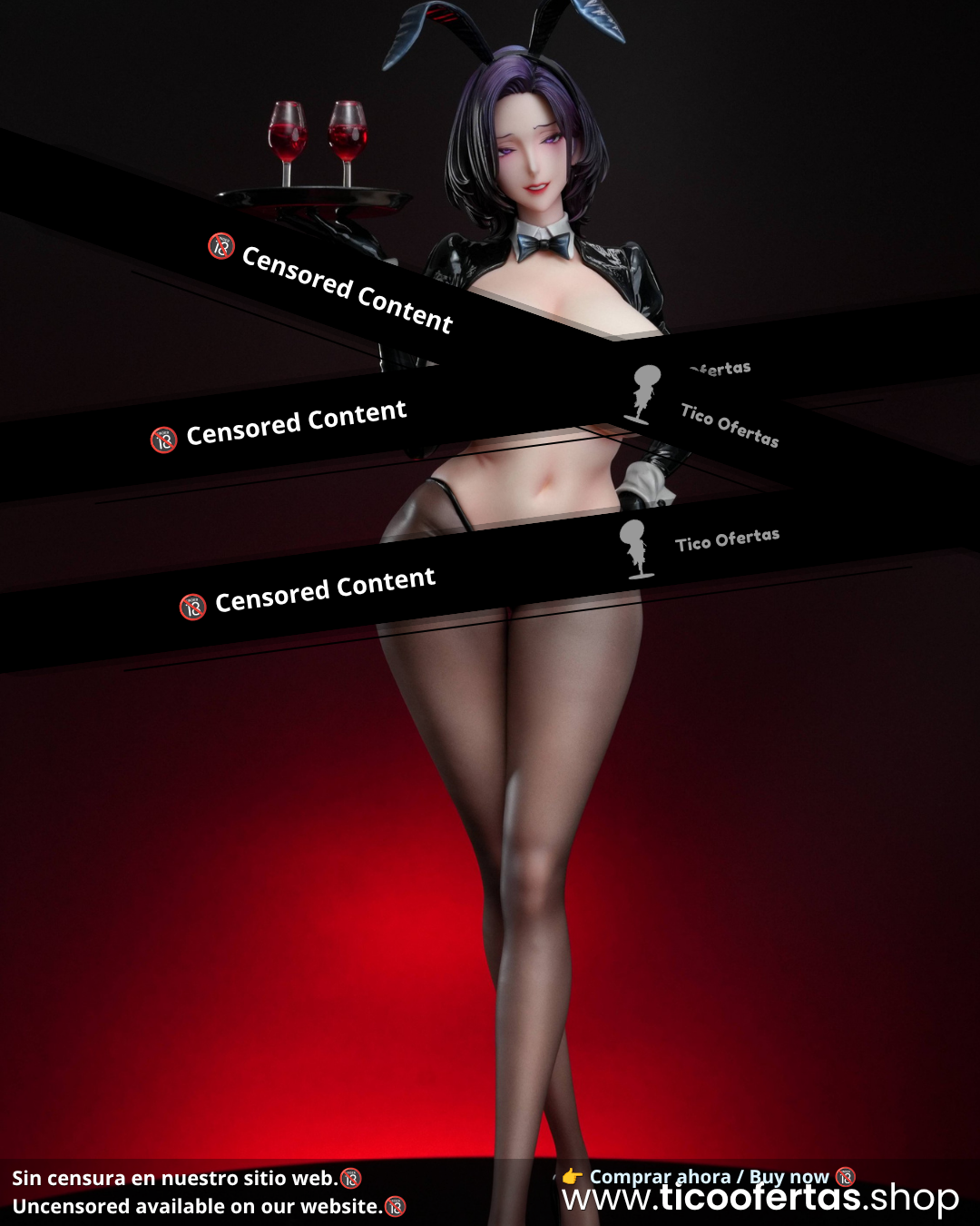 Estatuilla New World | Kim Mi-Jung Bunny Girl 1/4 GK Statue | ANM Studio x H.N Studio | Tienda Anime | Tico Ofertas FWS Studio