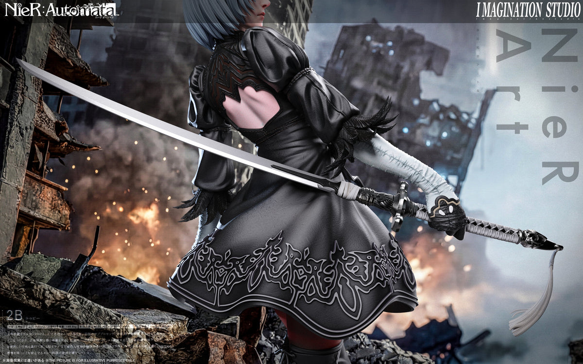 Estatuilla  NieR:Automata | 2B 2.0 | Tienda Anime | Tico Ofertas Imagination Studio