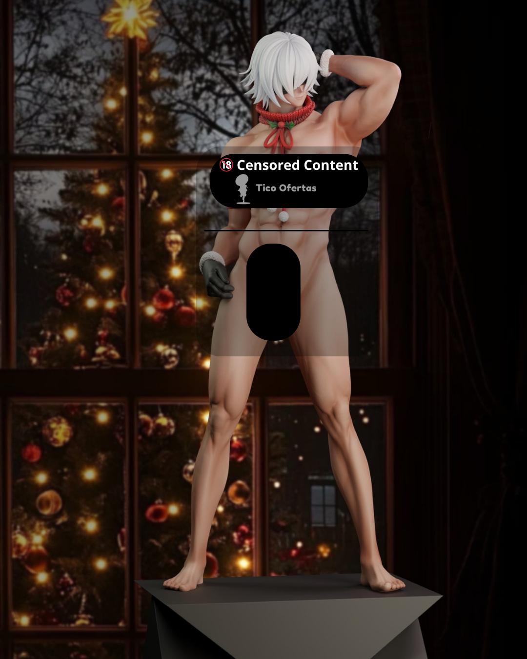 Estatuilla NieR: Automata | 2B (Red Sweater Ver.) | Whale Studio | Tienda Anime Navidad | Tico Ofertas