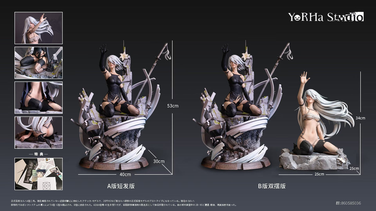 Estatuilla NieR:Automata | A2 | YorHa Studio | Tienda Anime | Tico Ofertas YorHa Studio