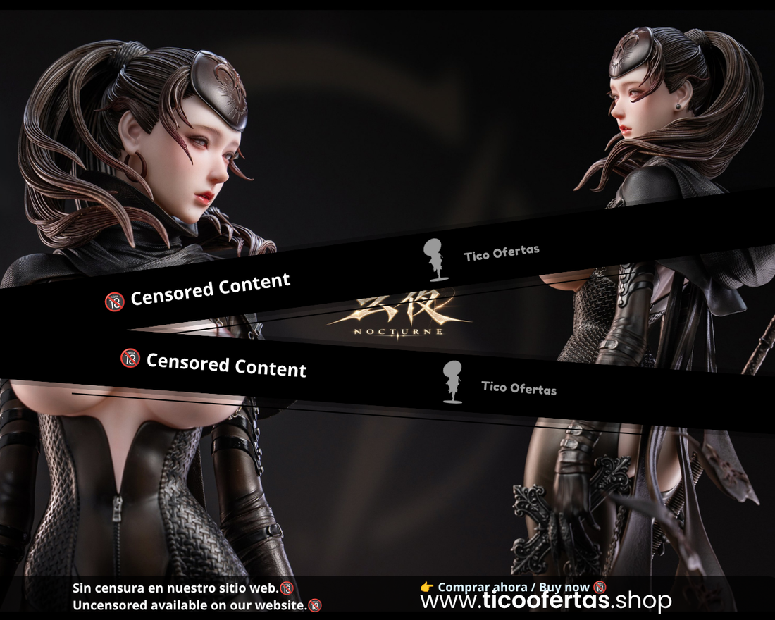 Estatuilla NOCTURNE | Barcode Studio | Tienda Anime | Tico Ofertas