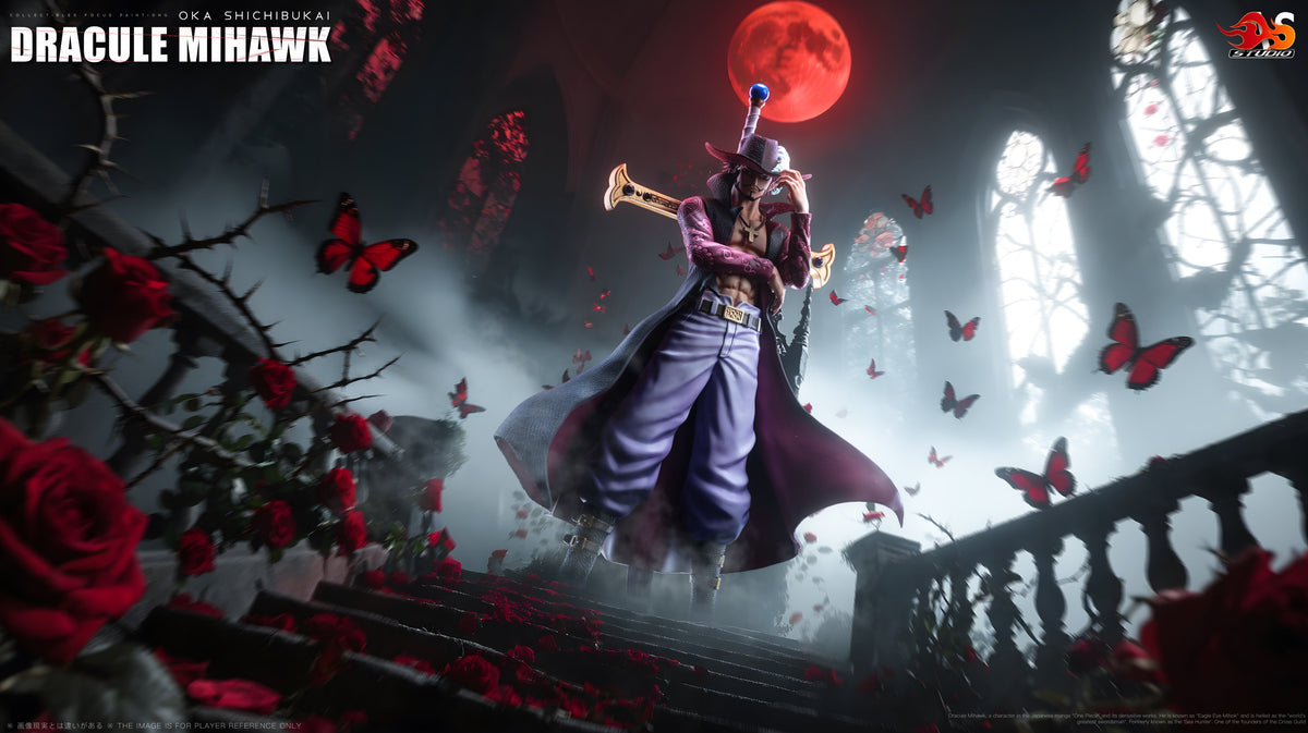 Estatuilla One Piece | Dracule Mihawk | As Studio | Oka Shichibukai #8 | Tico Ofertas As Studio