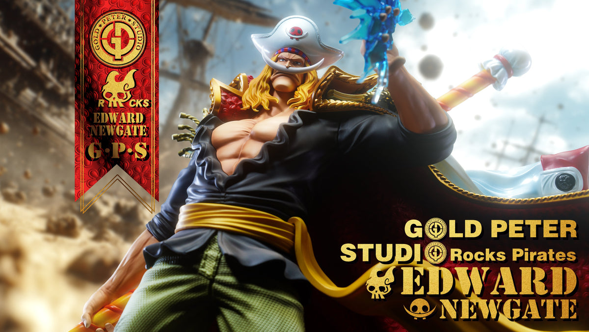 Estatuilla One Piece | Edward Newgate (Whitebeard) | Tienda merchandising Anime | Tico Ofertas Gold Peter Studio