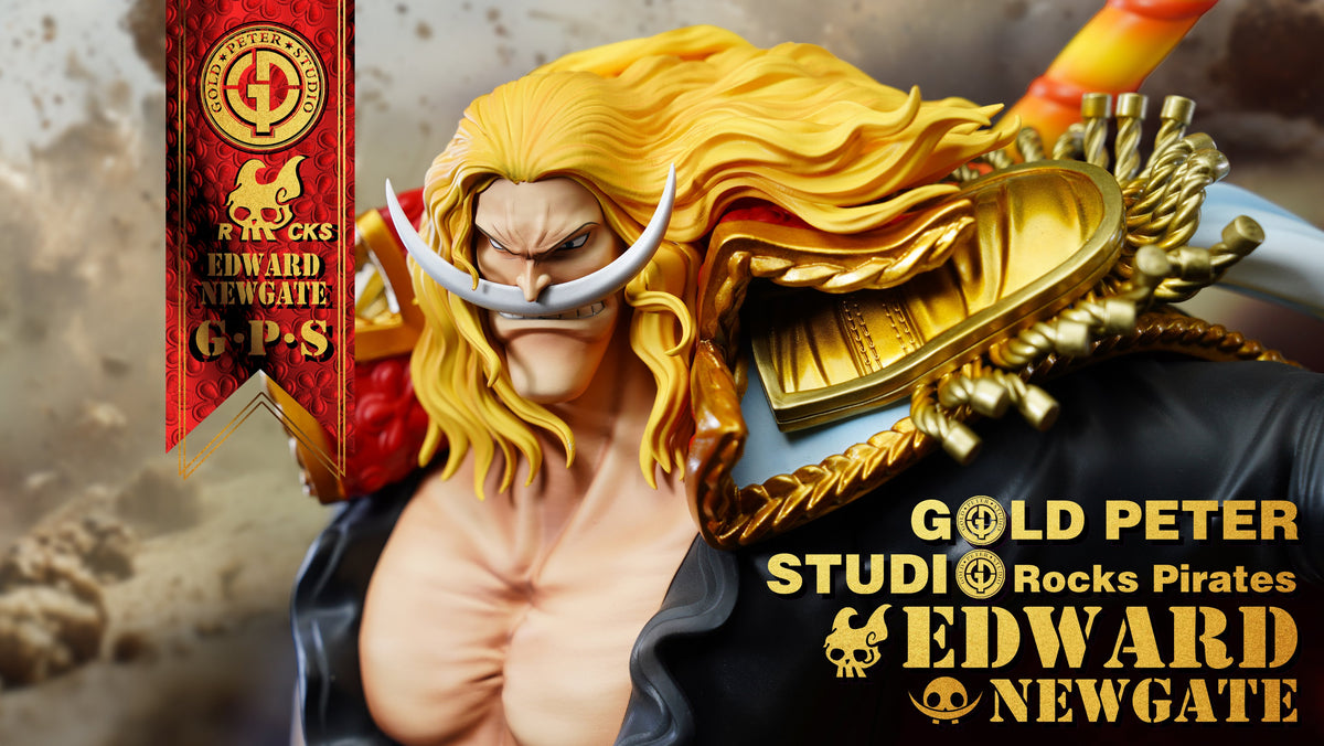 Estatuilla One Piece | Edward Newgate (Whitebeard) | Tienda merchandising Anime | Tico Ofertas Gold Peter Studio