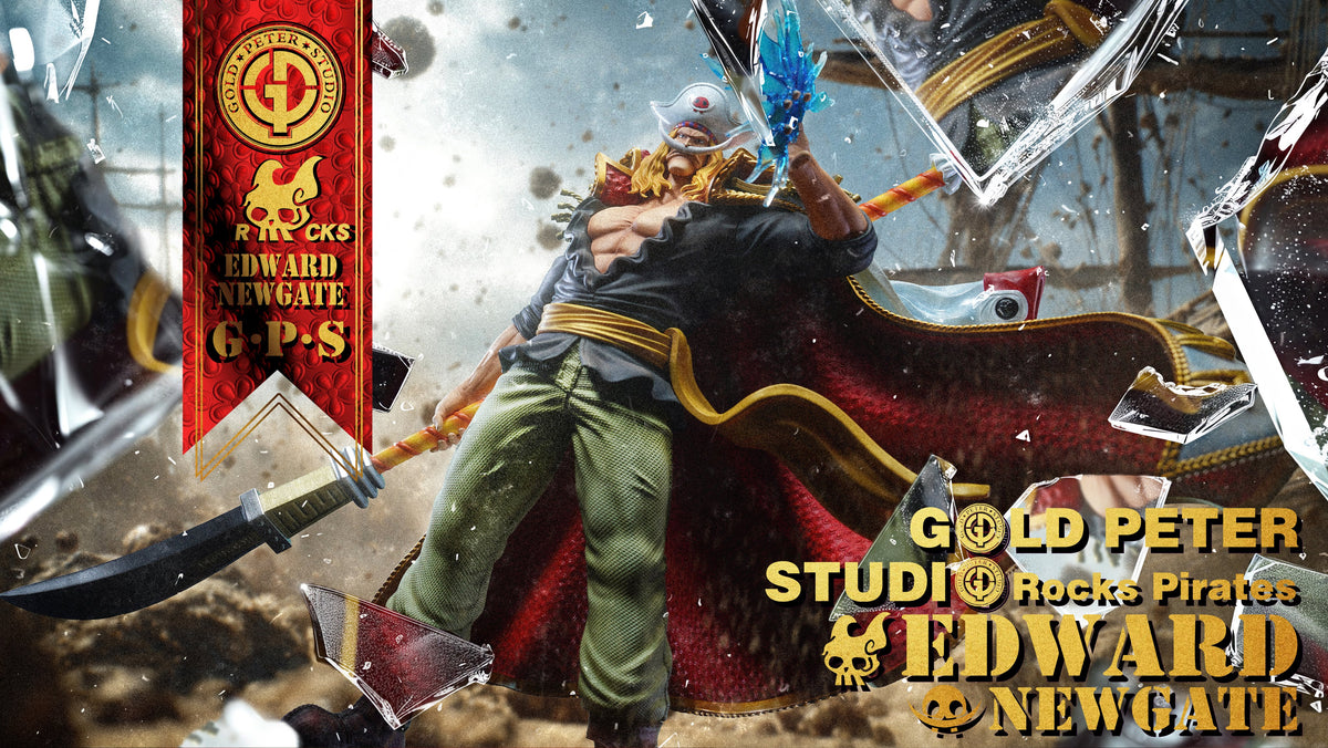 Estatuilla One Piece | Edward Newgate (Whitebeard) | Tienda merchandising Anime | Tico Ofertas Gold Peter Studio