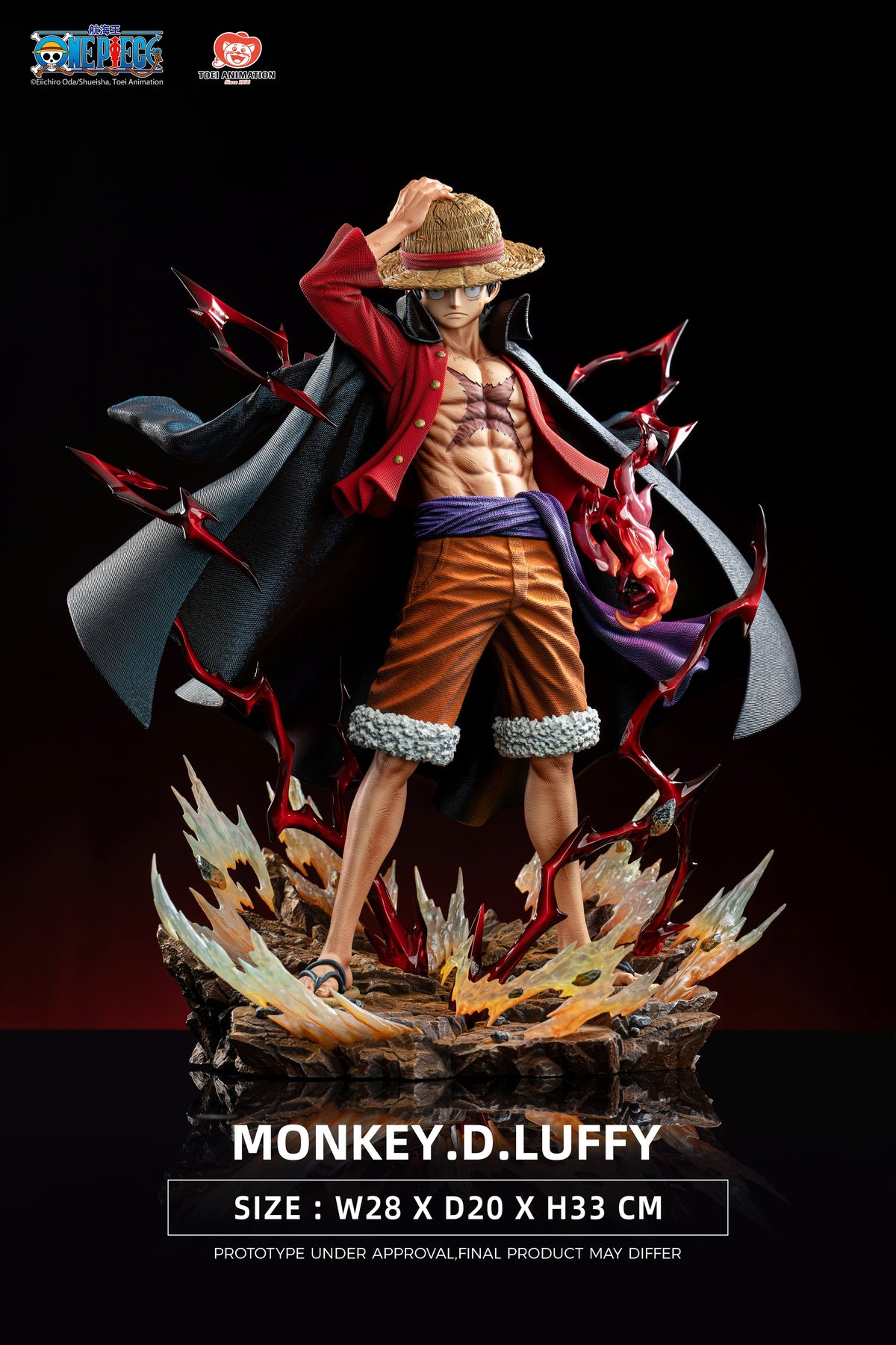 Figura de colección Estatuilla ONE PIECE | Monkey D. Luffy | JIMEI PALACE Legendary Series | Tienda Anime Costa Rica de