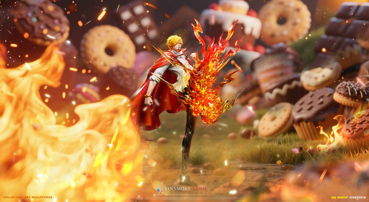 Estatuilla One Piece | Prince Sanji | NY Studio | Versión Pop | Tico Ofertas NY Studio