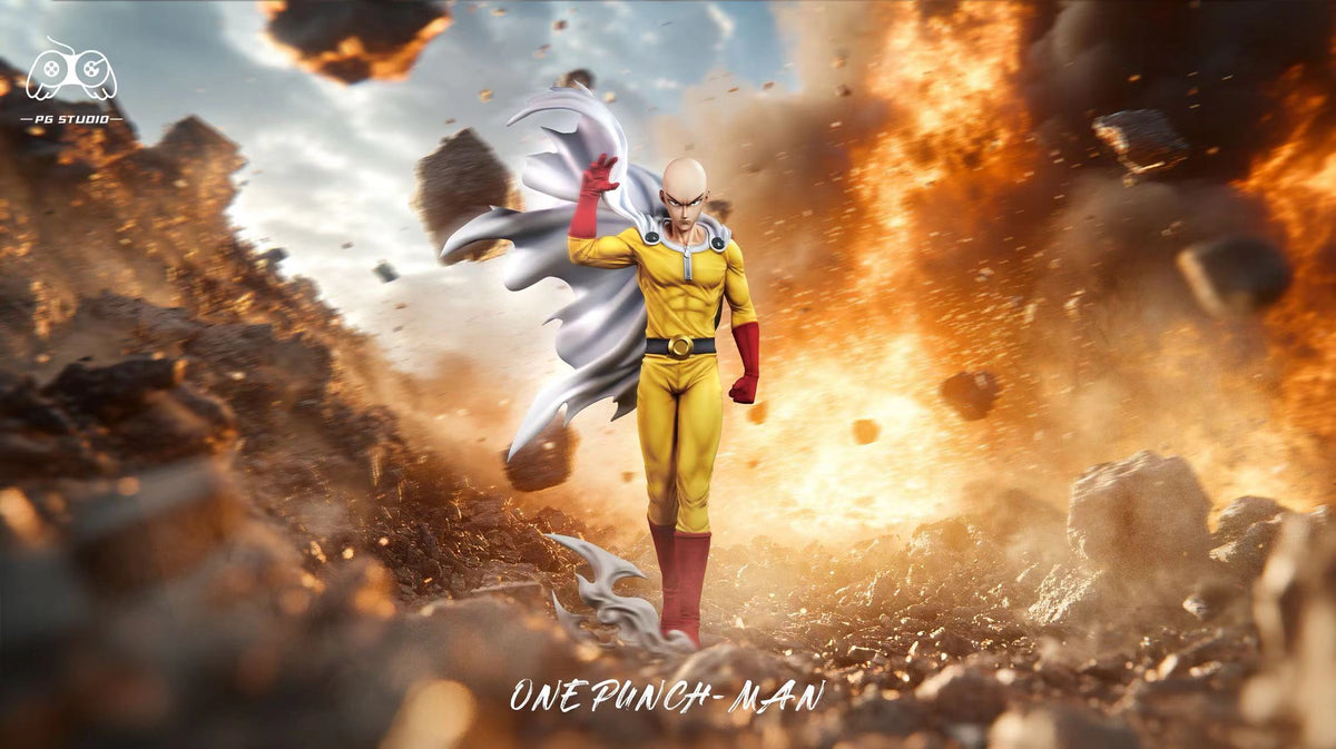 Estatuilla One-Punch Man | Saitama x Genos | PG Studio | Tienda Anime Online Costa Rica | Tico Ofertas PG Studio