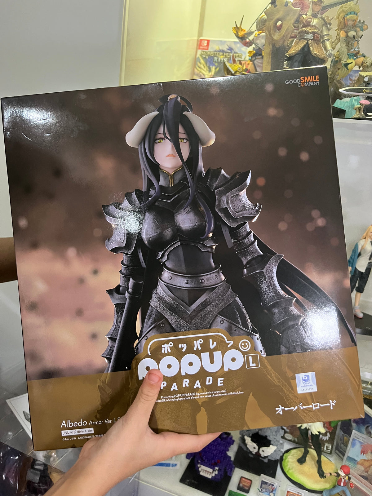 Figura de colección Estatuilla Overlord | Albedo Armor Ver. L | POP UP PARADE