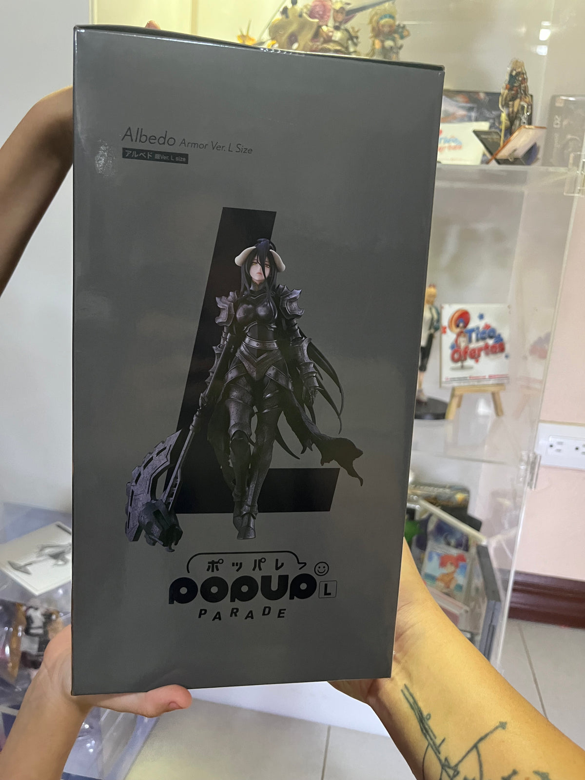 Figura de colección Estatuilla Overlord | Albedo Armor Ver. L | POP UP PARADE