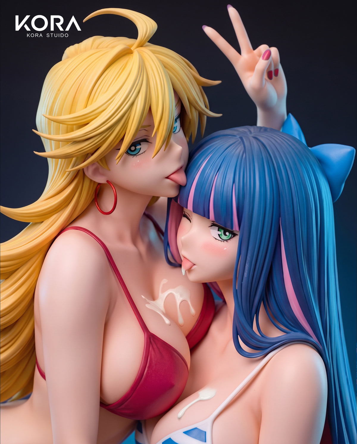 Estatuilla Panty &amp; Stocking with Garterbelt | Panty Anarchy x Stocking Anarchy | KORA Studio | Tienda Anime | Tico Ofertas KORA Studio