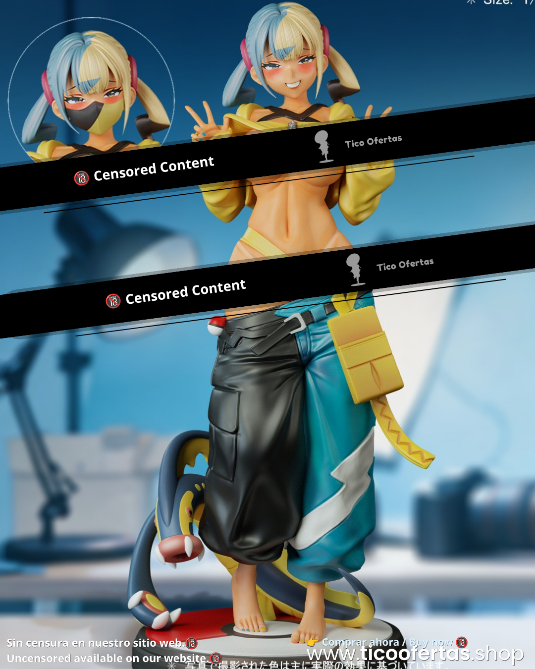 Estatuilla Pokémon | Canari GK Statue | TG Studio | Tienda Anime | Tico Ofertas