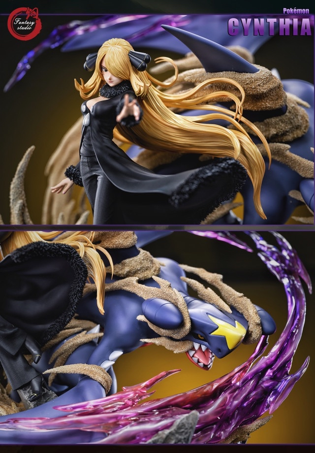 Estatuilla Pokémon | Cynthia & Garchomp | Fantasy Studio | Tienda Anime | Tico Ofertas Fantasy Studio