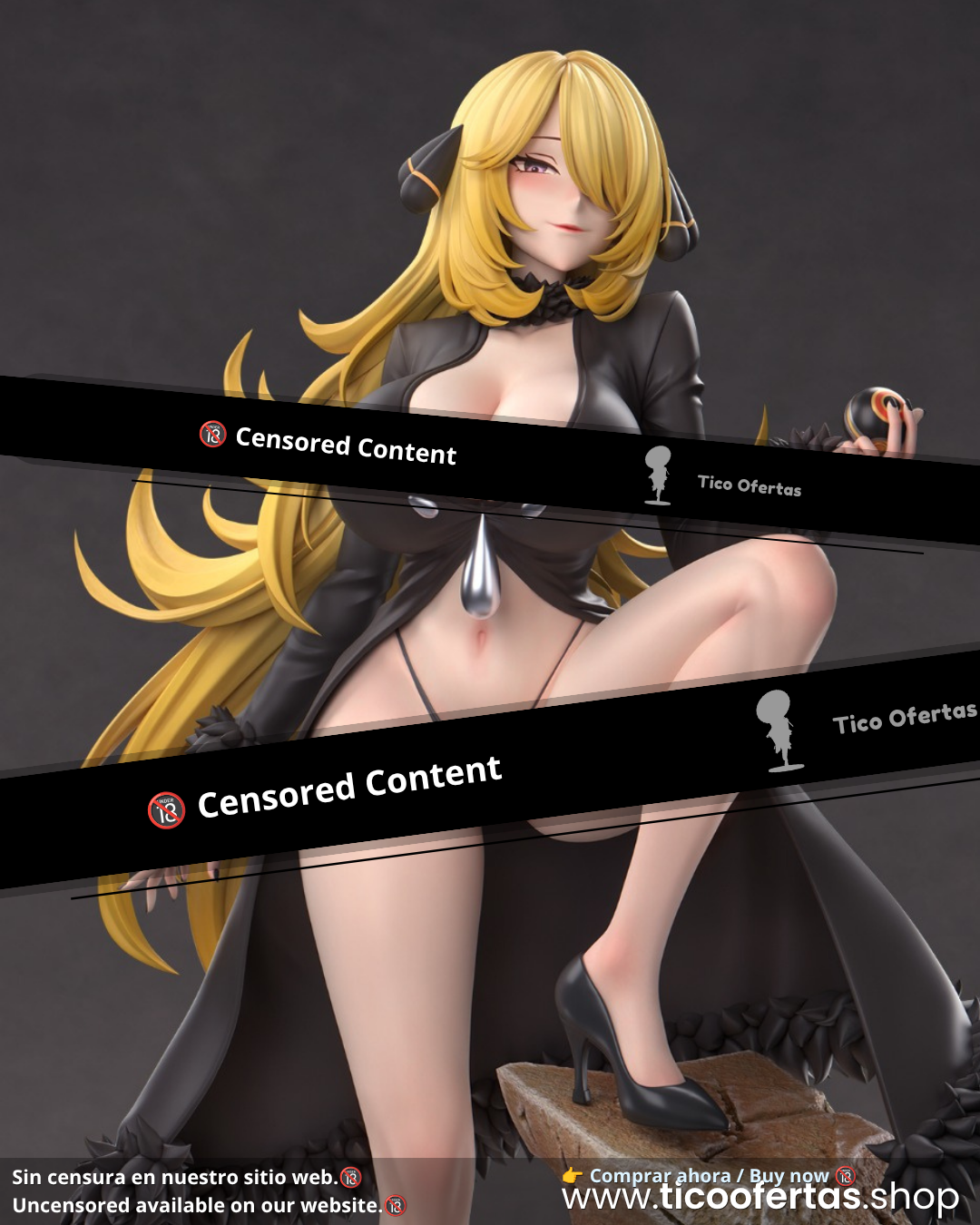 Estatuilla Pokémon | Cynthia – Goddess Trainer Series | GZ Studio | Tienda Anime | Tico Ofertas
