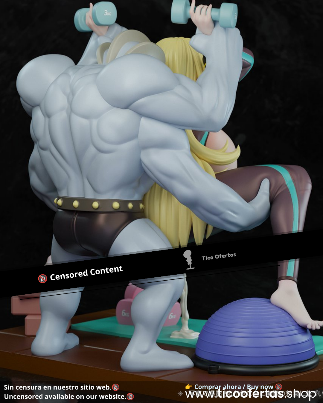 Estatuilla Pokémon | Cynthia &nMachamp 1/6 GK Statue | Beast Studio | Tienda Anime | Tico Ofertas