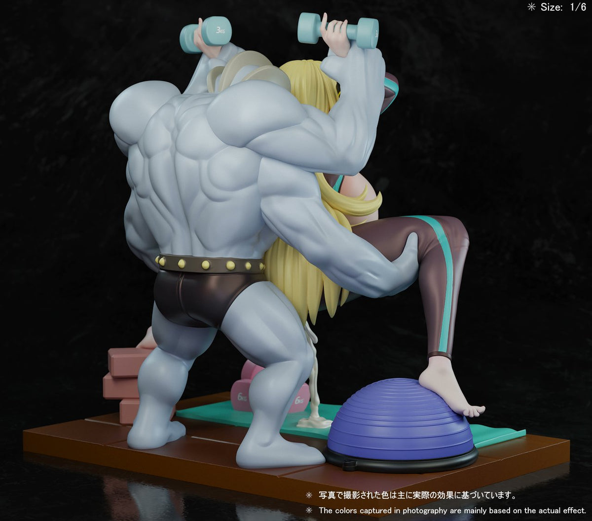 Estatuilla Pokémon | Cynthia &nMachamp 1/6 GK Statue | Beast Studio | Tienda Anime | Tico Ofertas Beast Studio