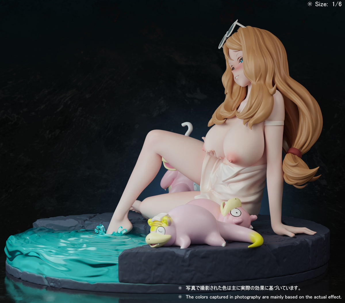 Estatuilla Pokémon | Serena x Slowpoke 1/6 GK Statue | Beast Studio | Tienda Anime | Tico Ofertas Beast Studio