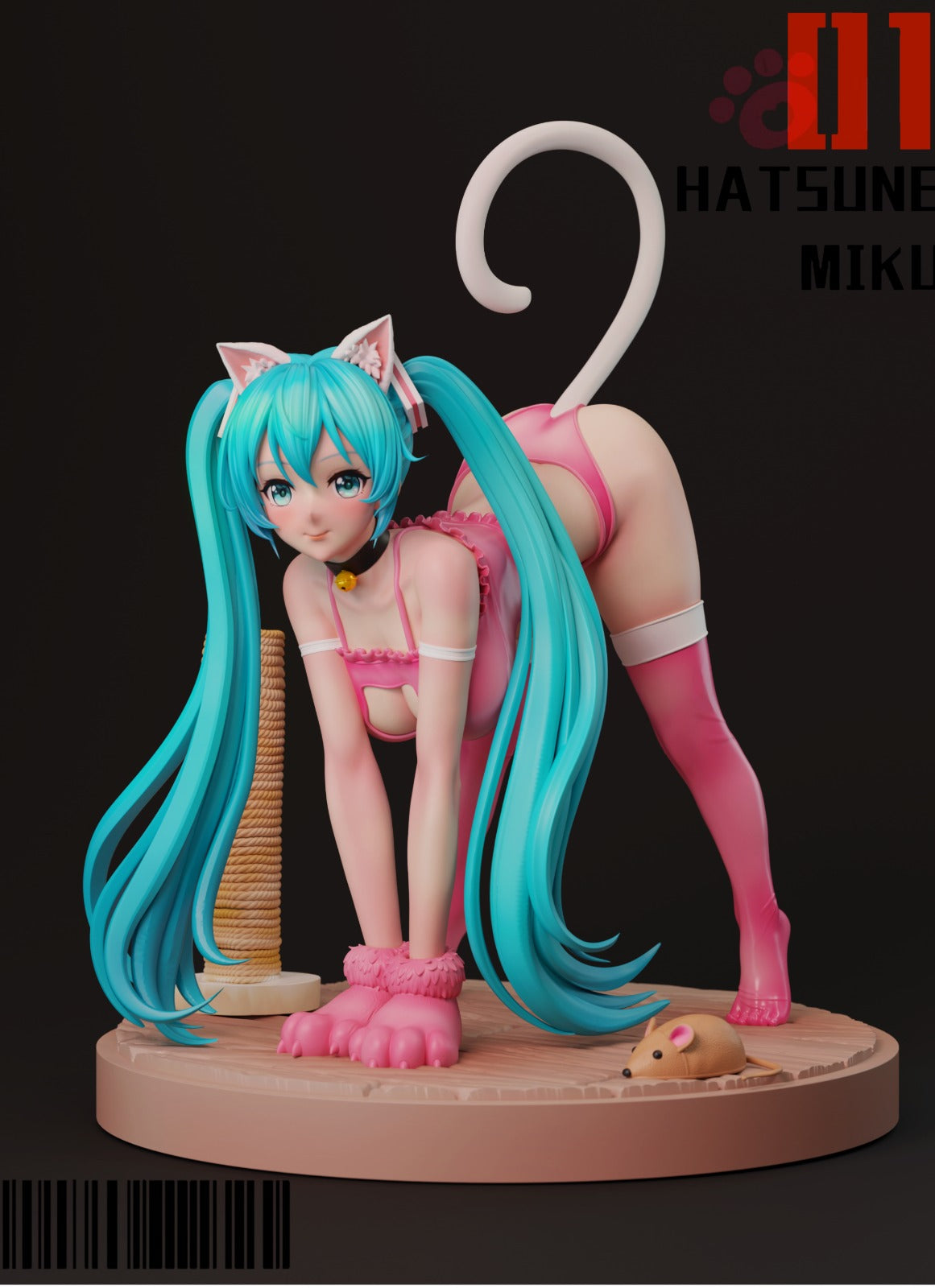 Estatuilla Project Sekai | Hatsune Miku Catgirl GK Statue | TG Studio | Tienda Anime | Tico Ofertas TG Studio