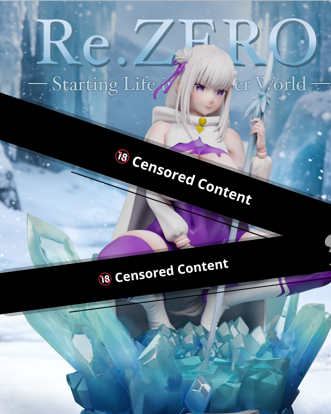 Estatuilla Re:ZERO | Emilia | Murloc Studio | Tienda Anime Costa Rica | Tico Ofertas