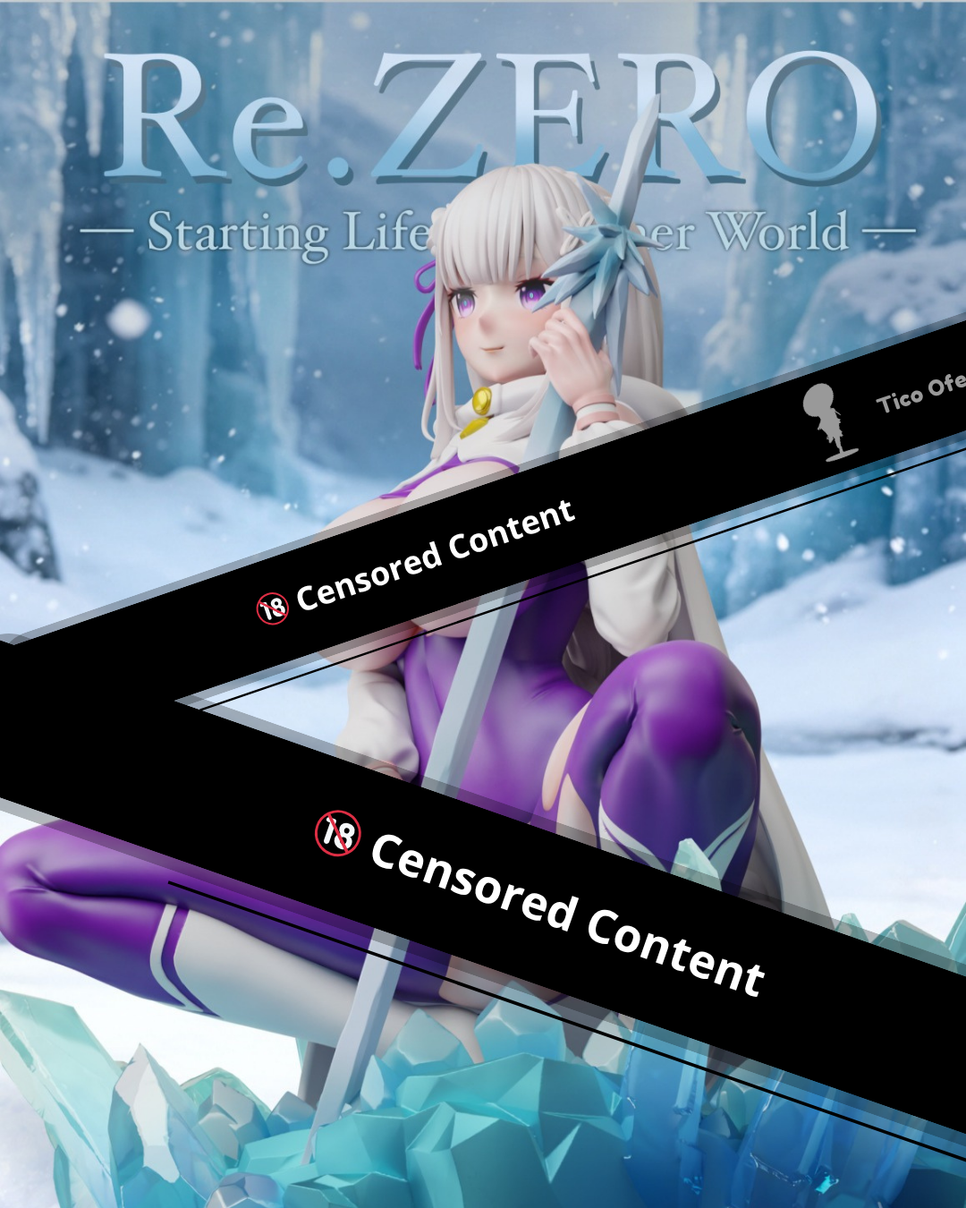 Estatuilla Re:ZERO | Emilia | Murloc Studio | Tienda Anime Costa Rica | Tico Ofertas