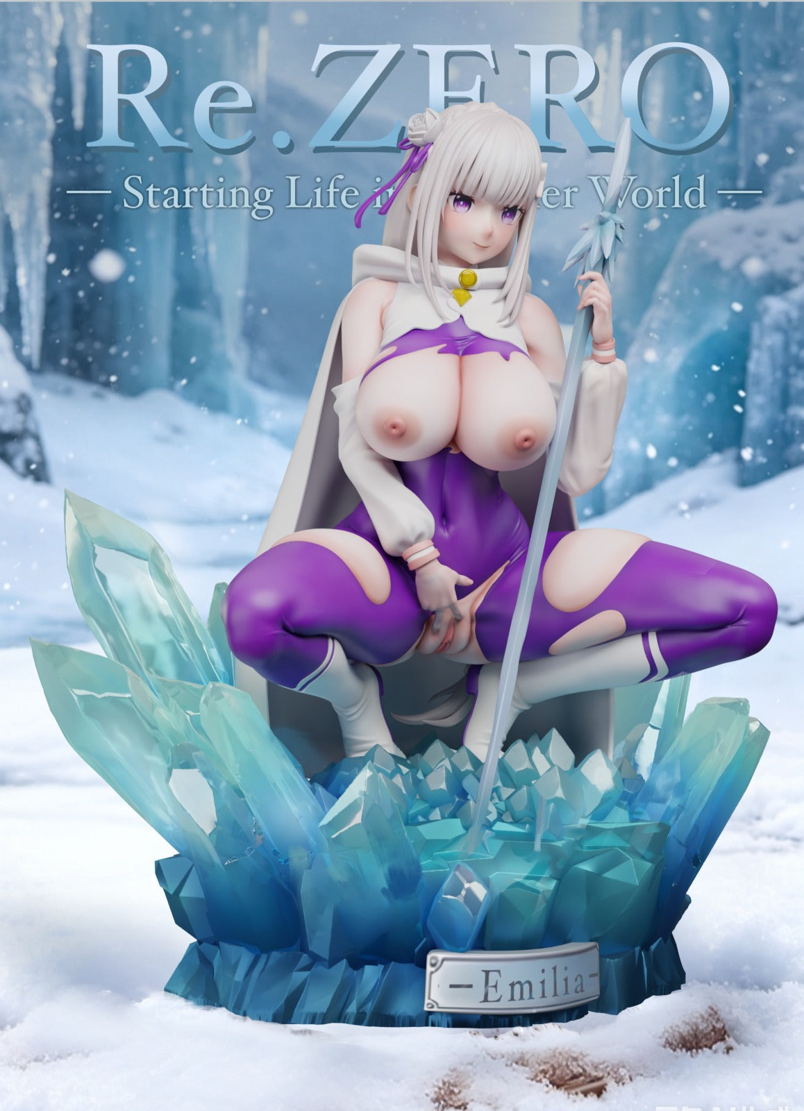 Estatuilla Re:ZERO | Emilia | Murloc Studio | Tienda Anime Costa Rica | Tico Ofertas Murloc Studio
