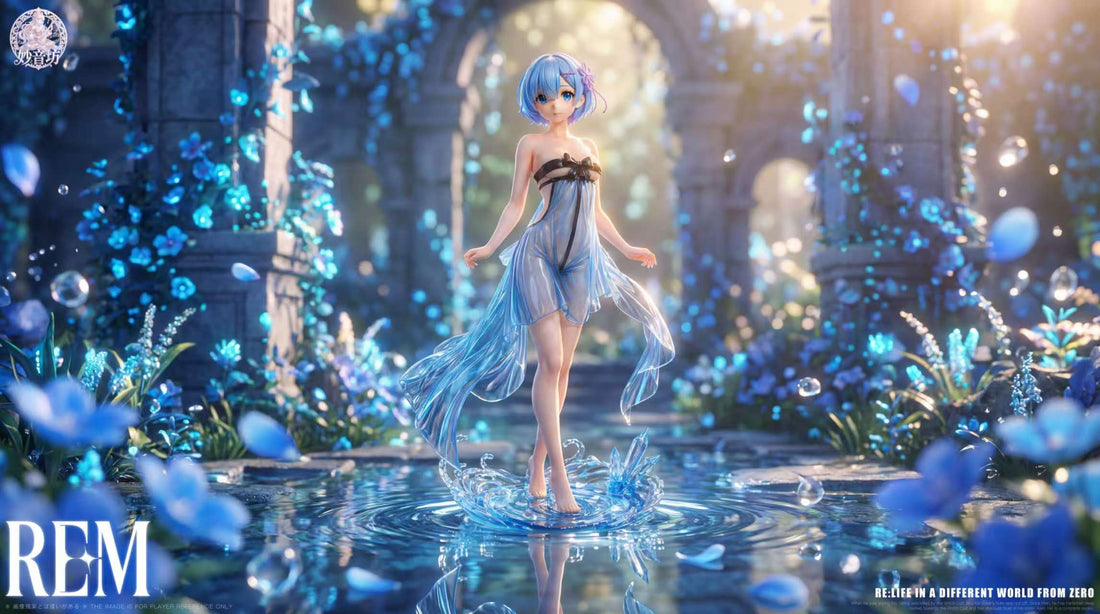 Estatuilla Re:ZERO – Starting Life in Another World | Rem (Blue Tulle) | Miao Yin Fang Studio | Tienda Anime Costa Rica | Tico Ofertas