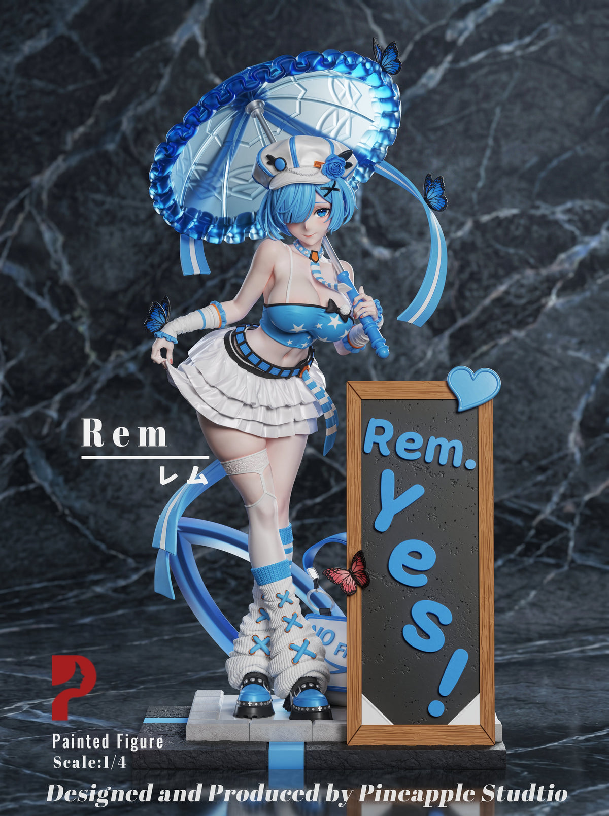 Estatuilla Re:ZERO - Starting Life | Rem x Ram Night Shibuya Series | Pineapple Studio | Tienda Anime Costa Rica | Tico Ofertas Pineapple Studio