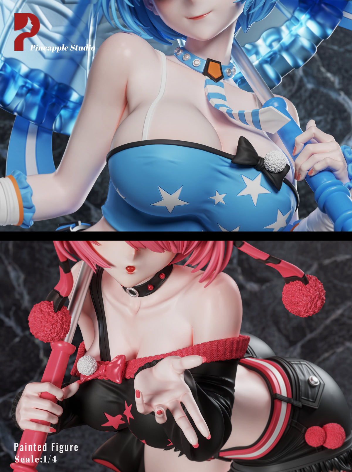 Estatuilla Re:ZERO - Starting Life | Rem x Ram Night Shibuya Series | Pineapple Studio | Tienda Anime Costa Rica | Tico Ofertas Pineapple Studio