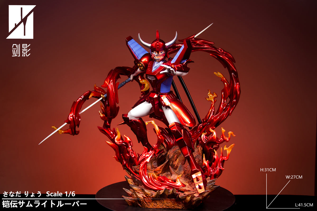 Estatuilla Ronin Warriors | Sanada Ryo | samurai warriors | Tienda Anime | Tico Ofertas Jian Ying Studio